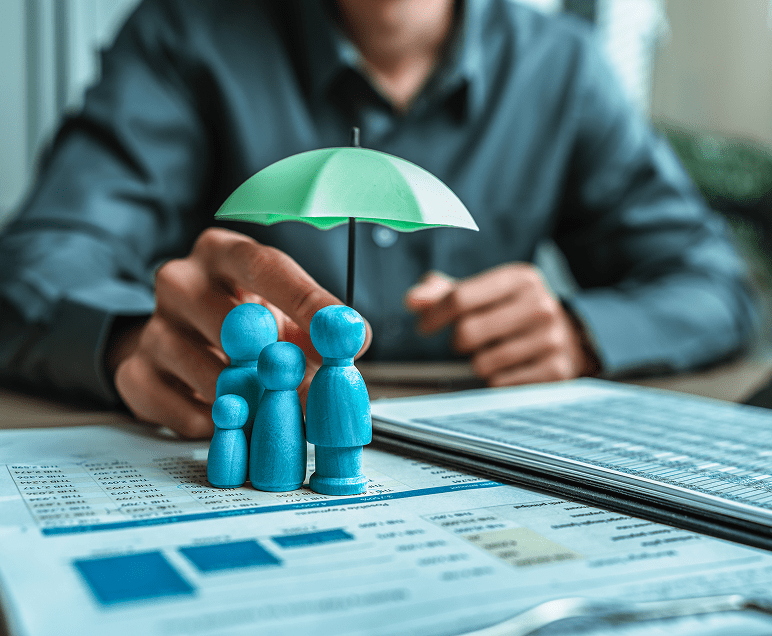 Insurance protection for family figures